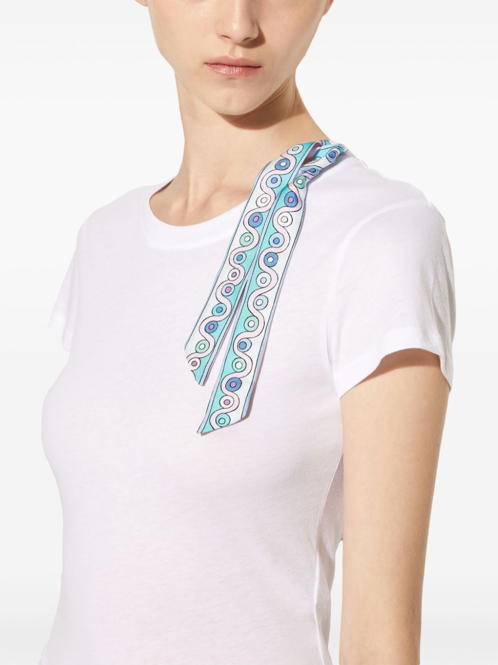 Pucci T-Shirt And White Polo