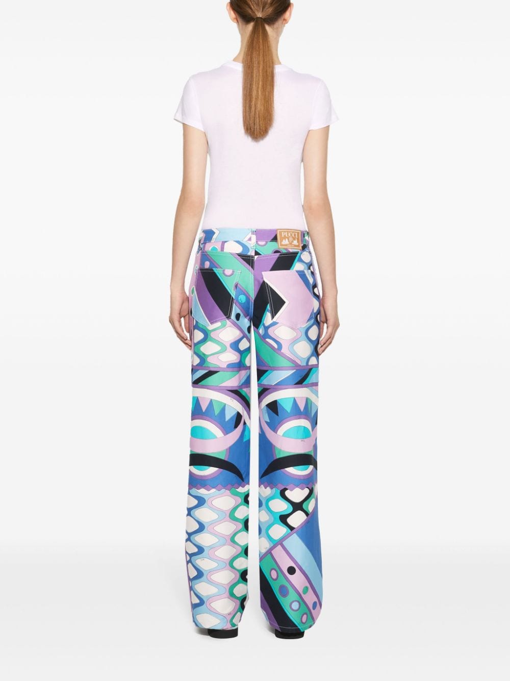 Pucci T-Shirt And White Polo