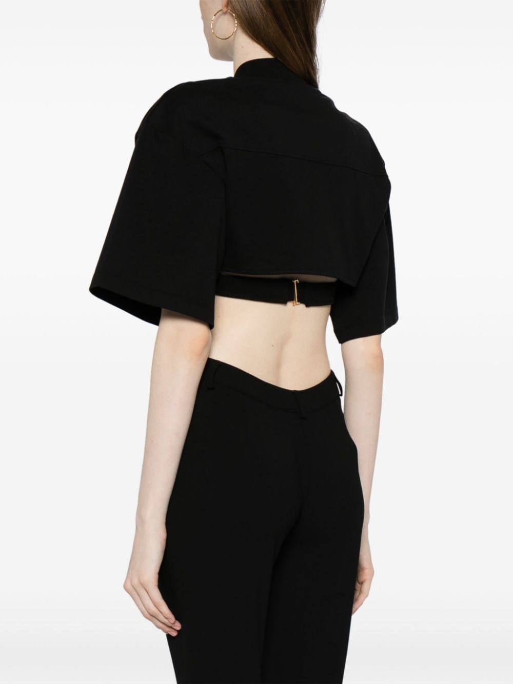 Jacquemus T-Shirt And Black Polo
