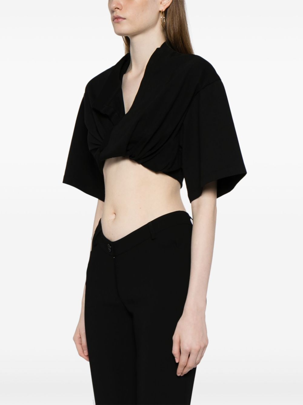 Jacquemus T-Shirt And Black Polo