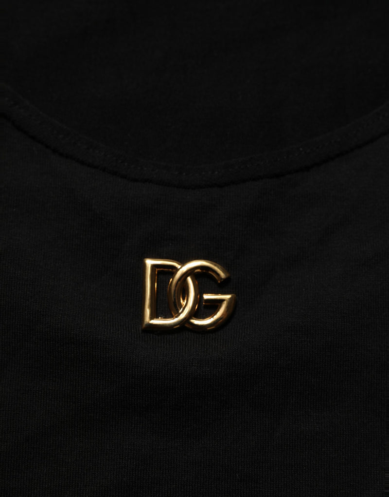 Dolce & Gabbana DG Black Tank Top