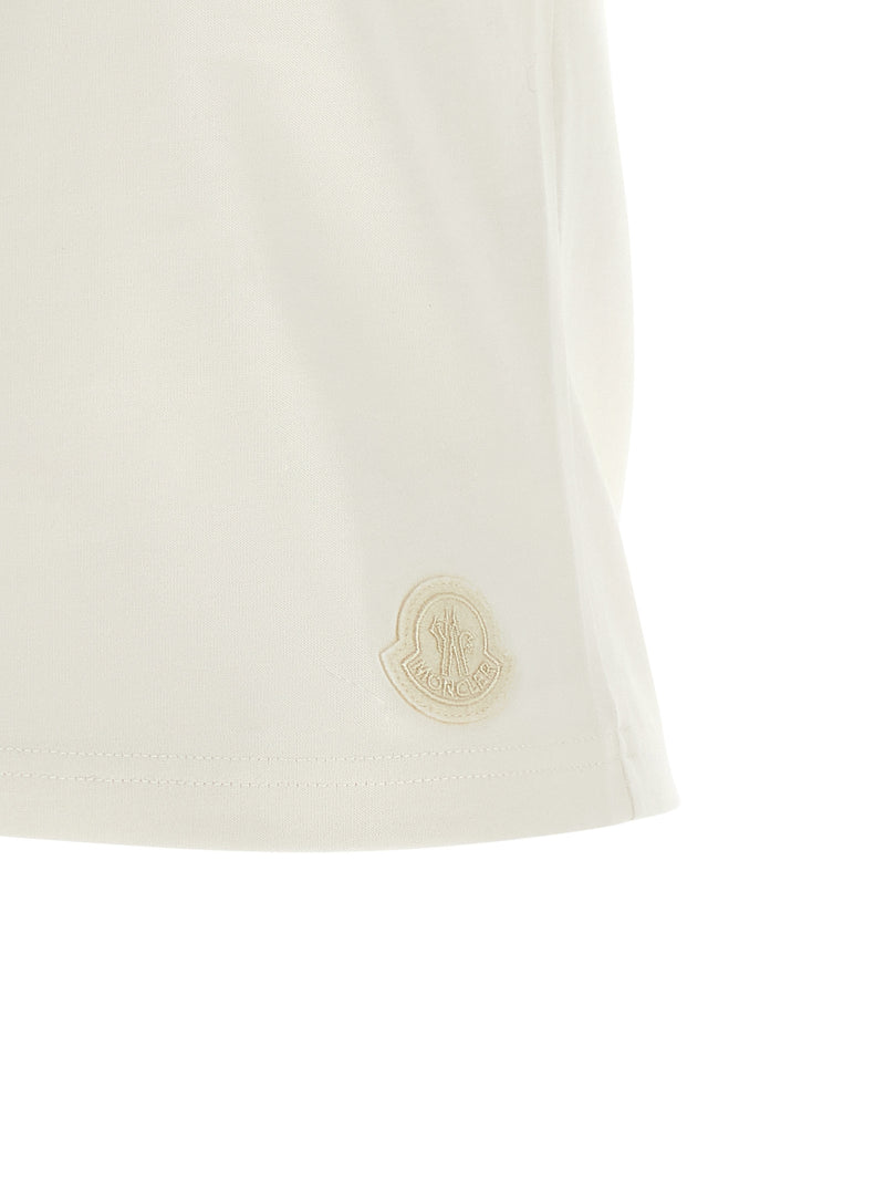 Moncler White T-Shirt