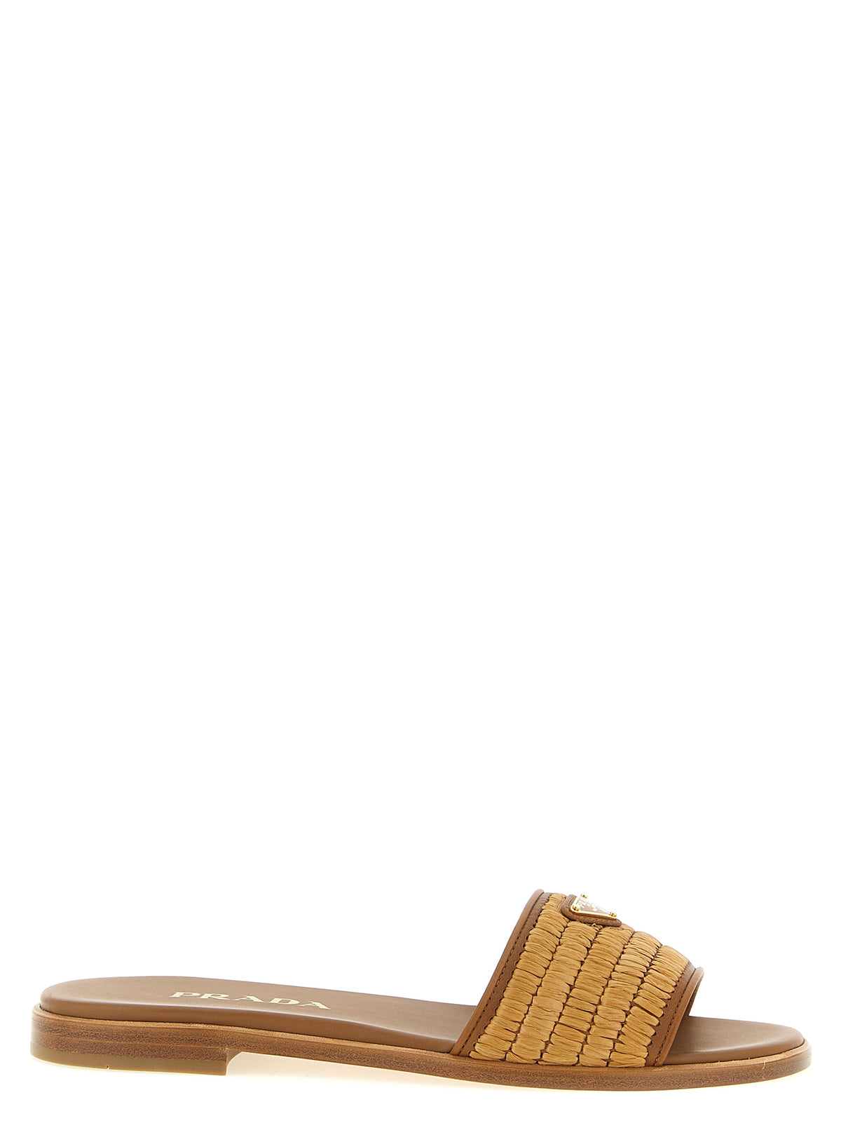 Prada Brown Slides