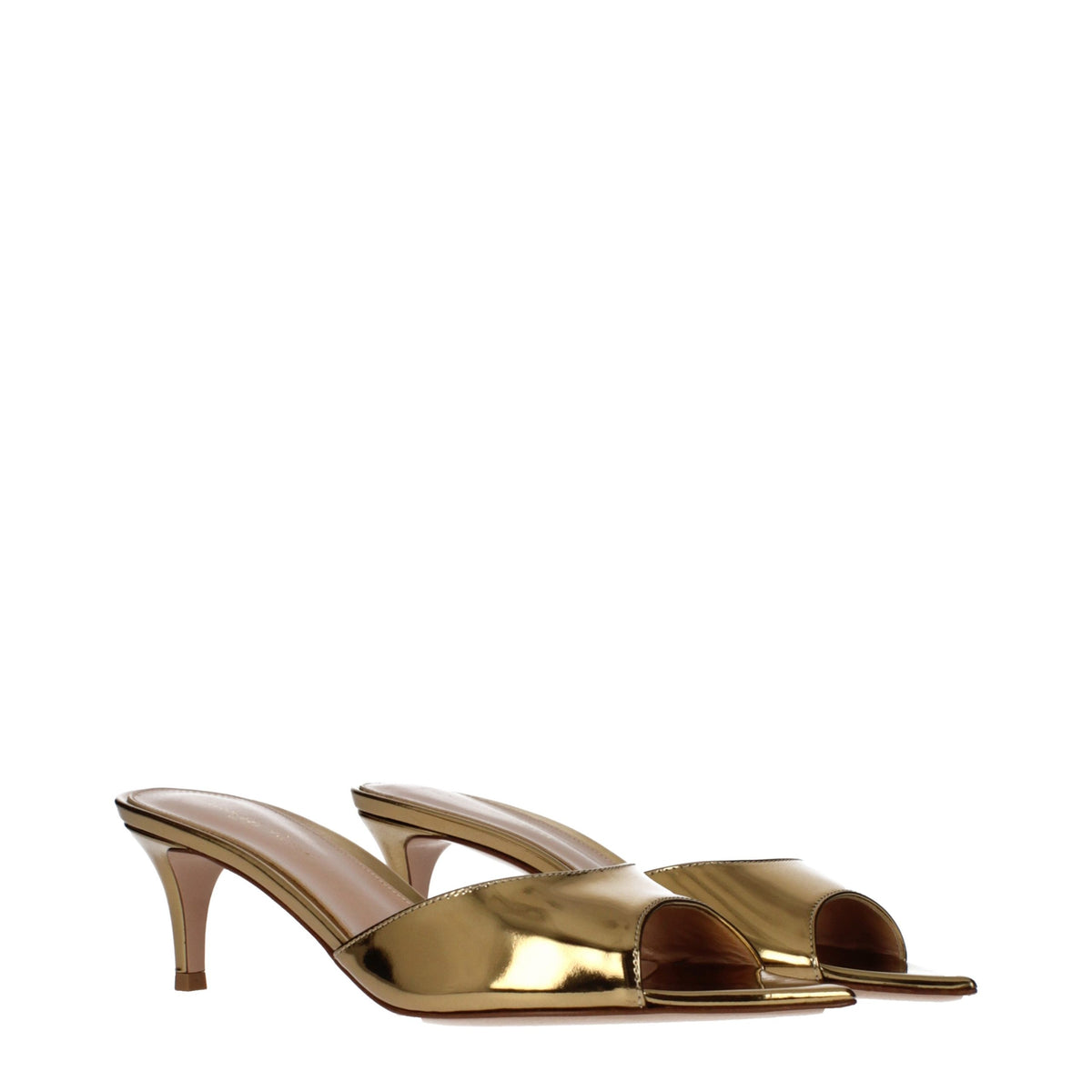 Gianvito Rossi Gold Platform Sandals