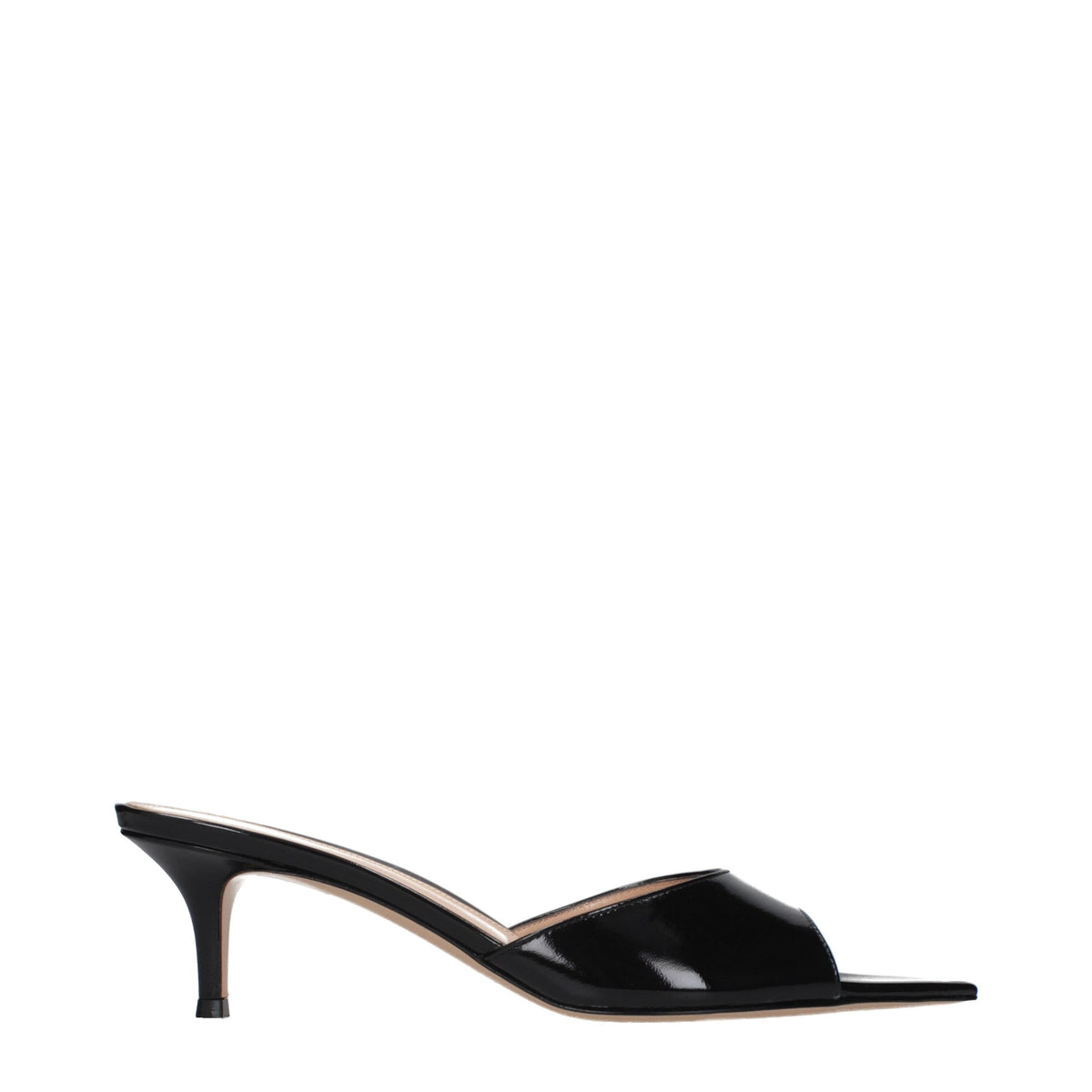 Gianvito Rossi Black Platform Sandals