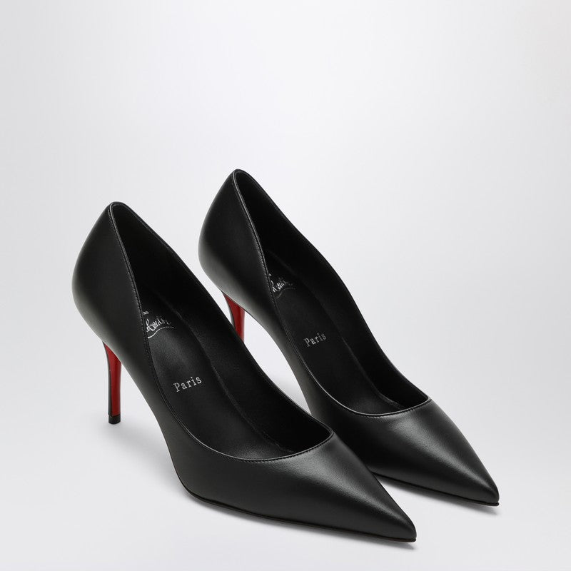Christian Louboutin Black Leather Miss Z Pumps Glam Steals