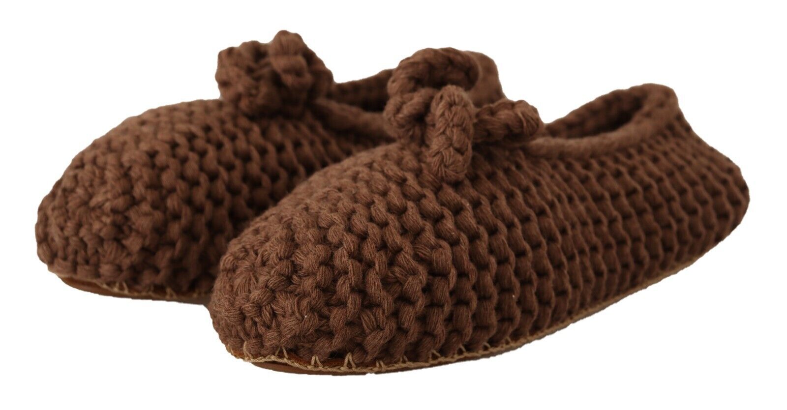 Dolce & Gabbana Wool Elegant Knit Ballerina Flats
