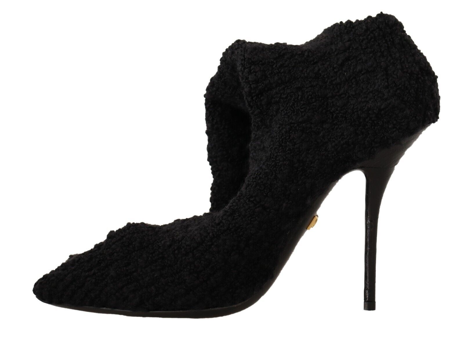 Dolce & Gabbana Black Chic Stretch Sock Boots