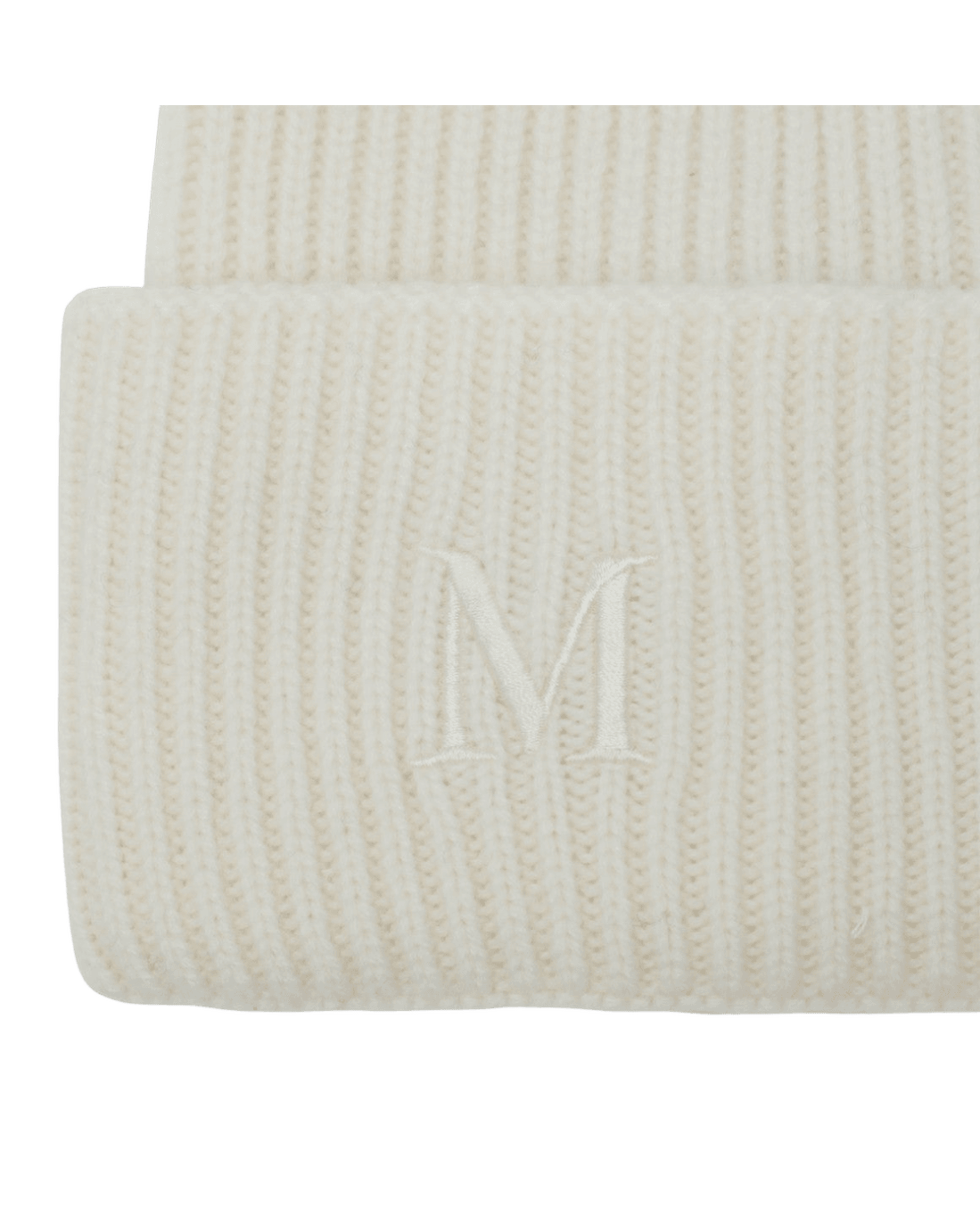 Max Mara White Cashmere Beanie Glam Steals