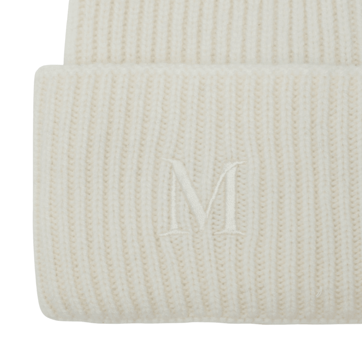 Max Mara White Cashmere Beanie Glam Steals