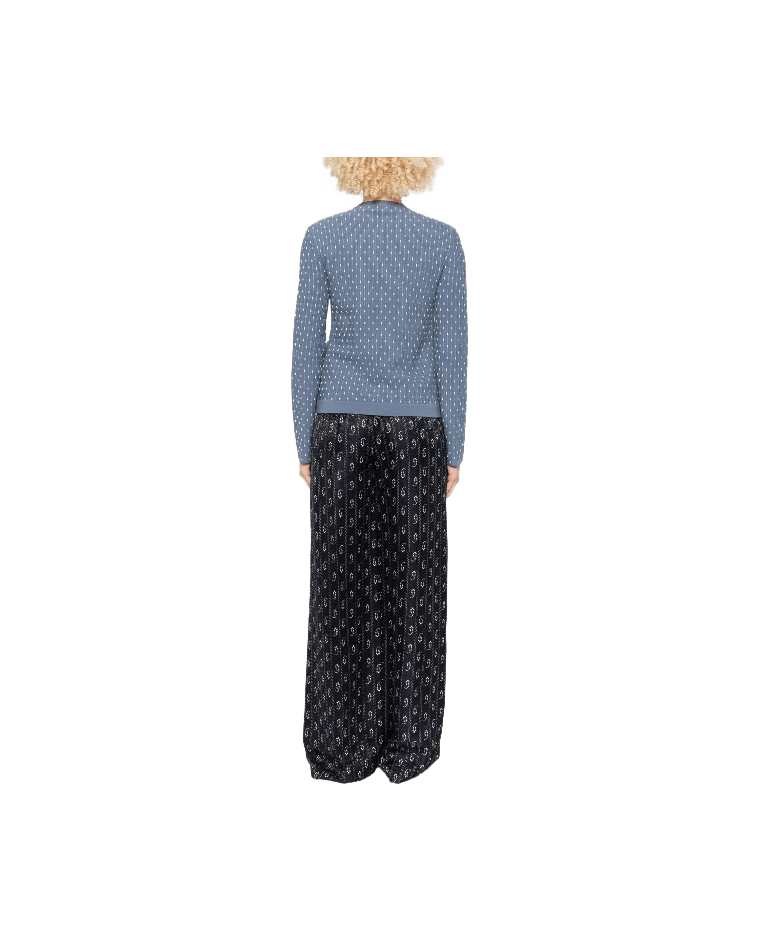 Emporio Armani Blue Sweater Glam Steals