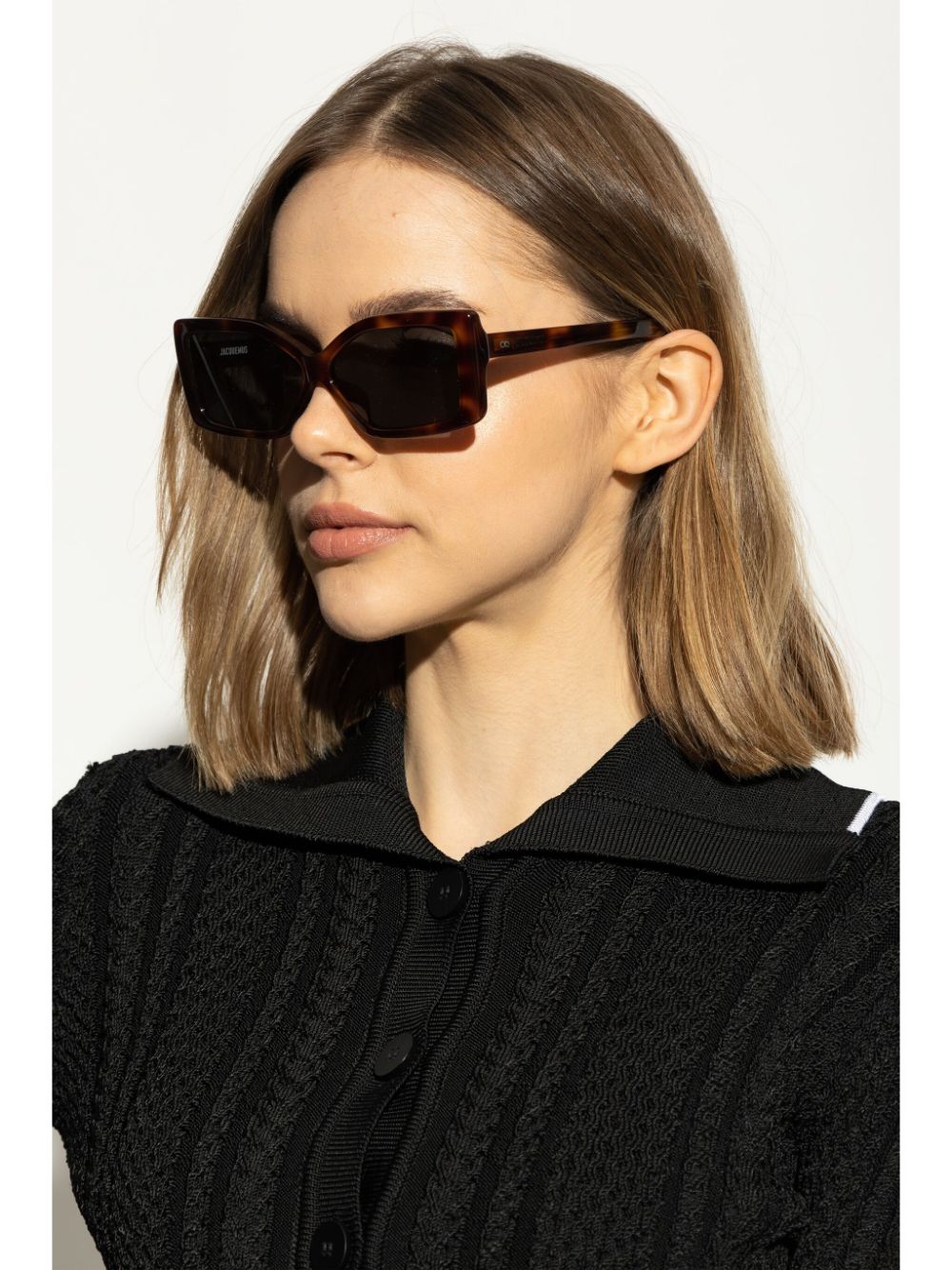 Jacquemus Brown Sunglasses