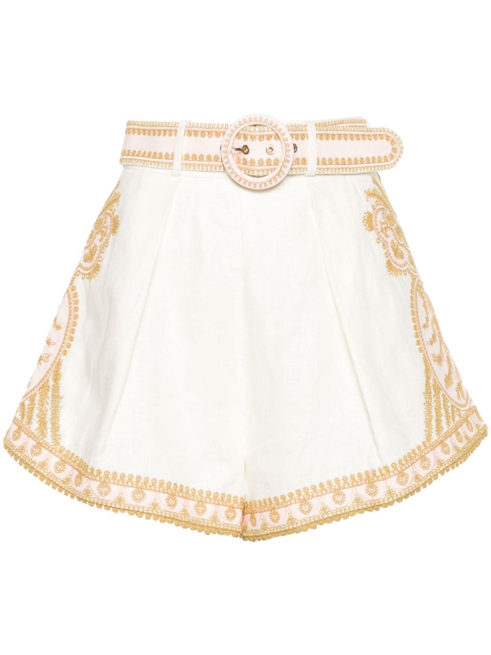 Zimmermann Beige Shorts