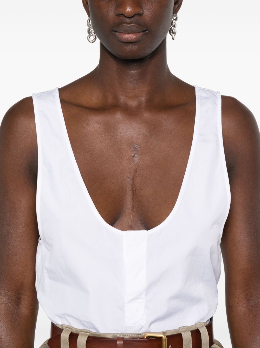 Saint Laurent White Top