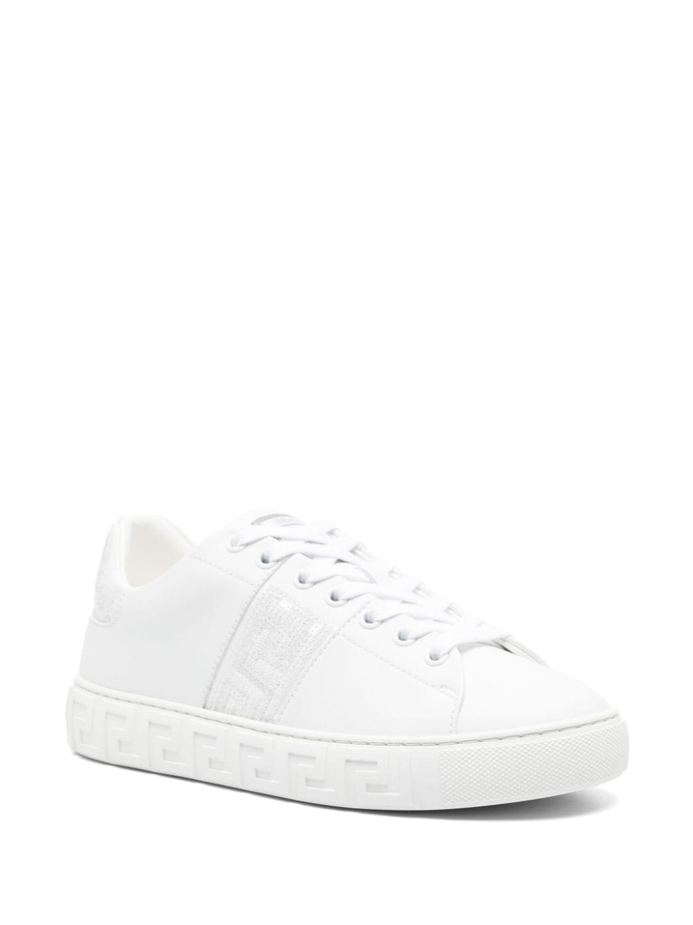 Versace Greca-Embellished Sneakers