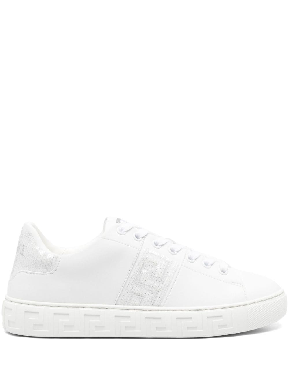 Versace Greca-Embellished Sneakers