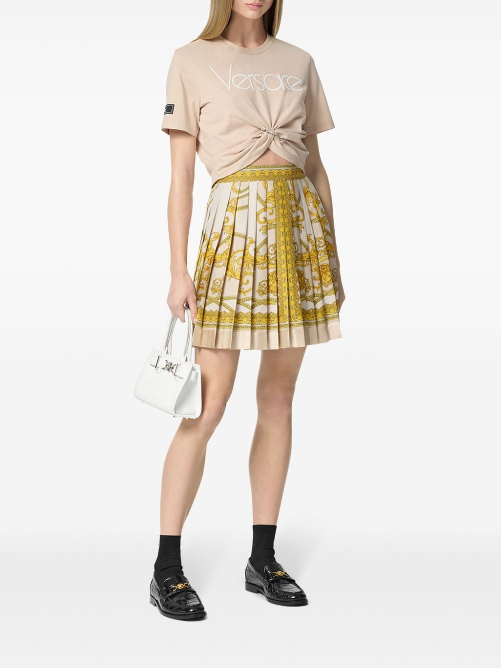 Versace Skirt Golden