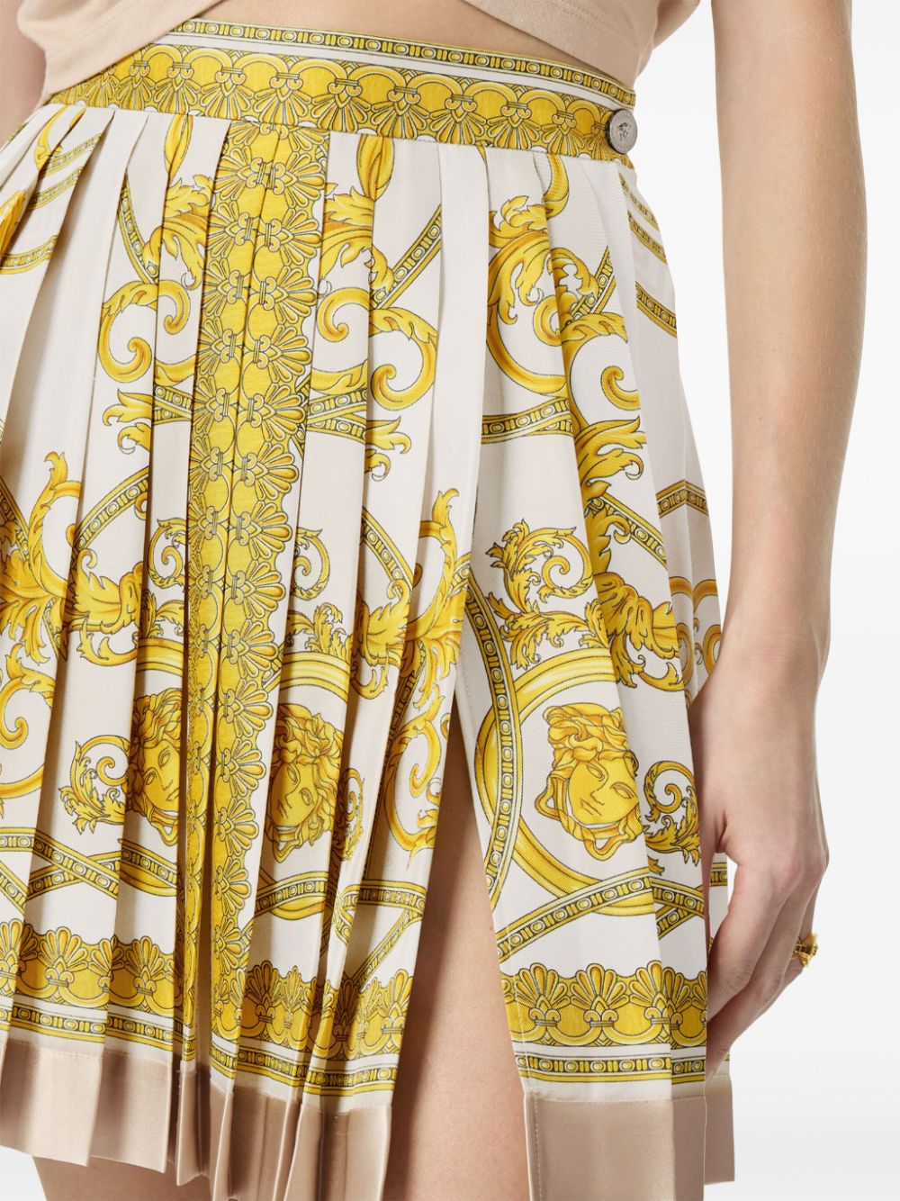 Versace Skirt Golden