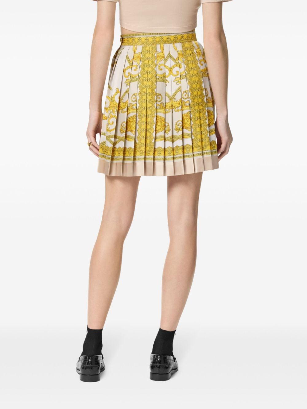 Versace Skirt Golden