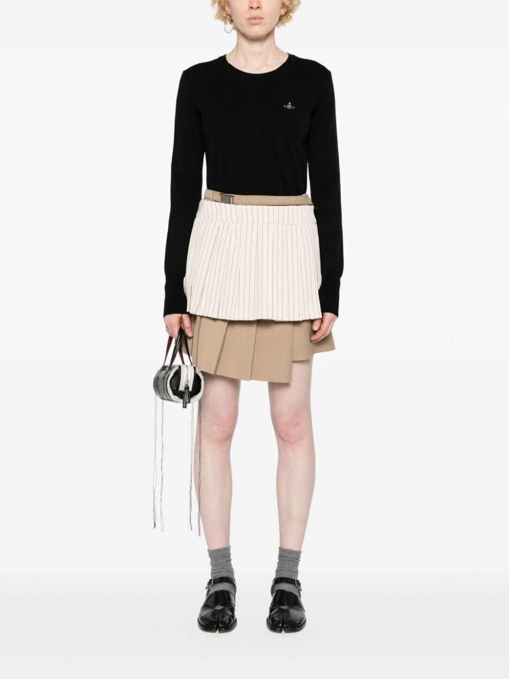 Vivienne Westwood Black Sweater - Tops - For Women - GlamSteals