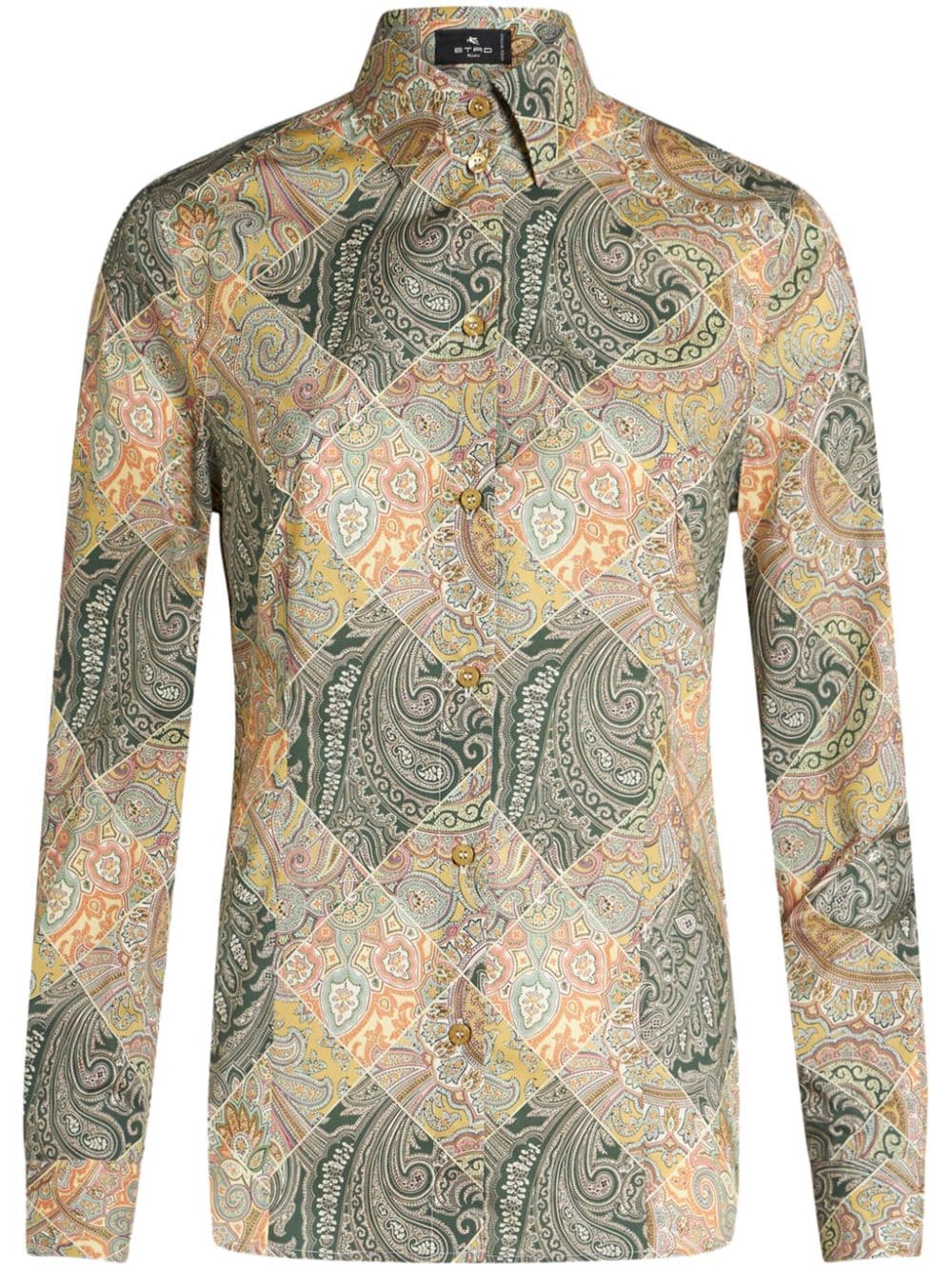 Etro Yellow Shirt