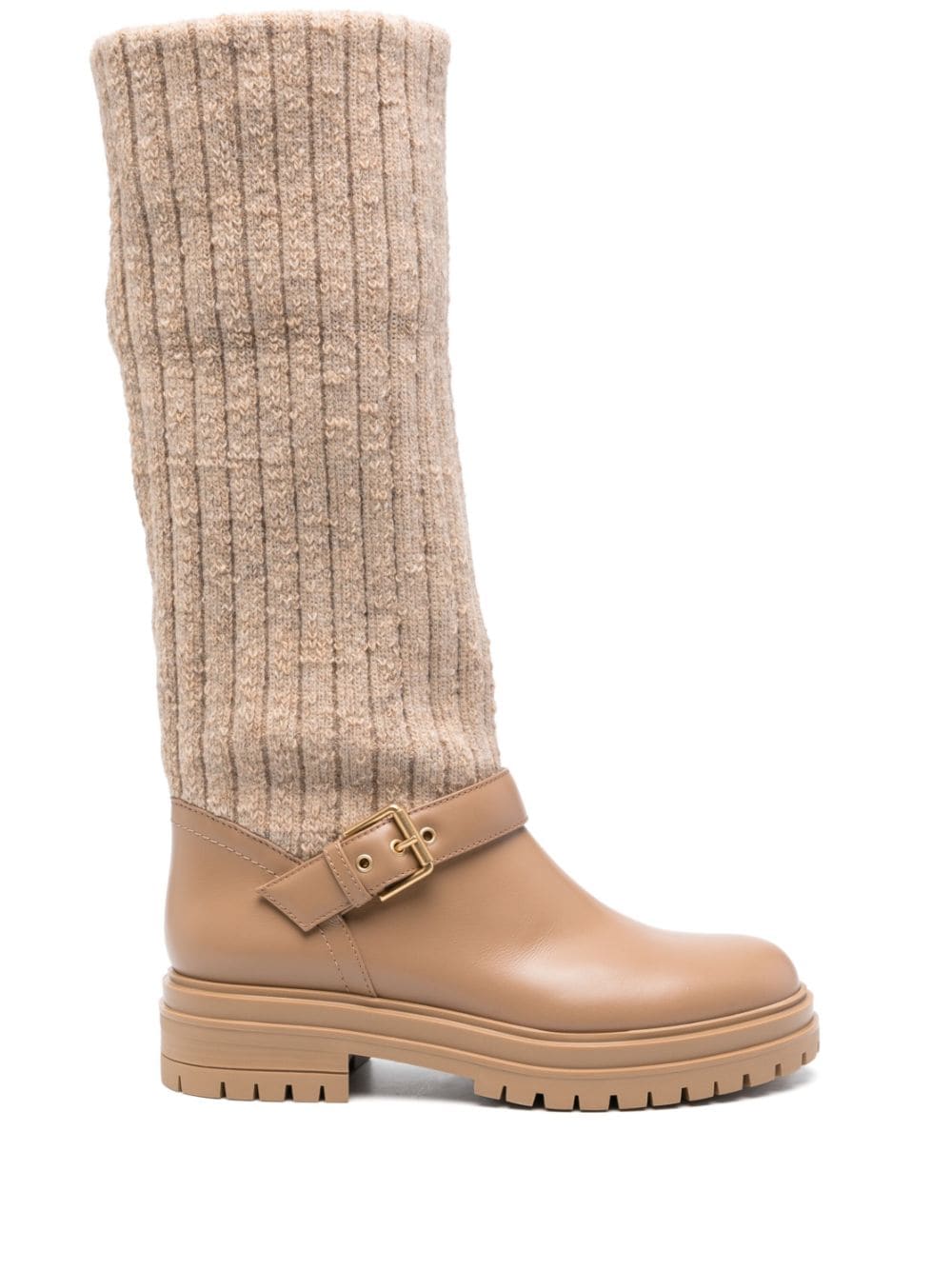 Gianvito Rossi Beige Boots