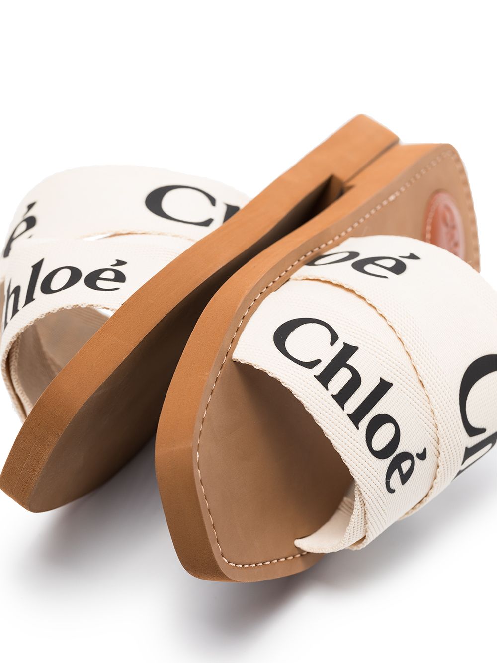 Chloè White Sandals
