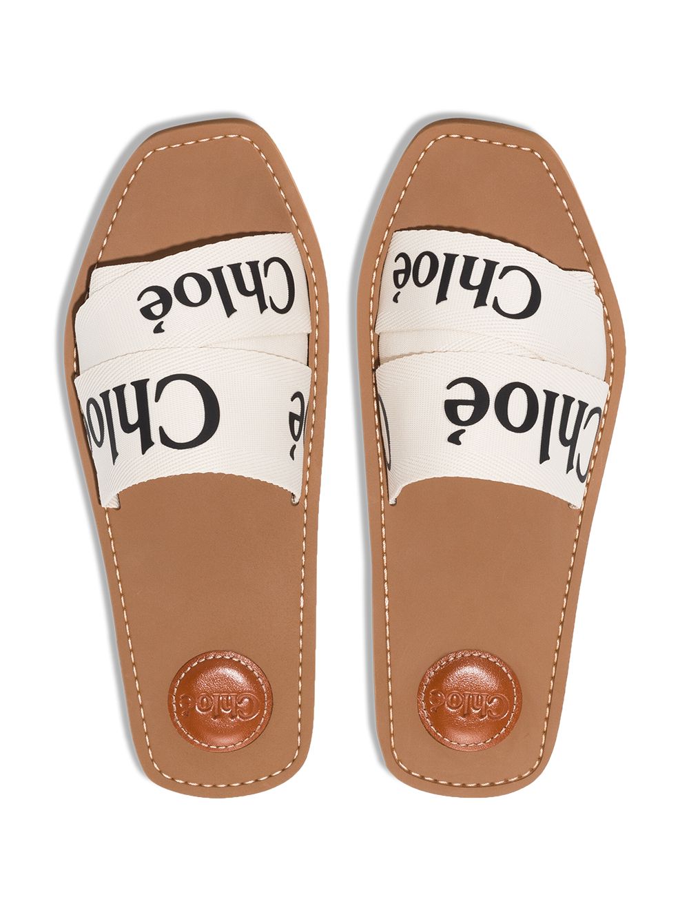 Chloè White Sandals