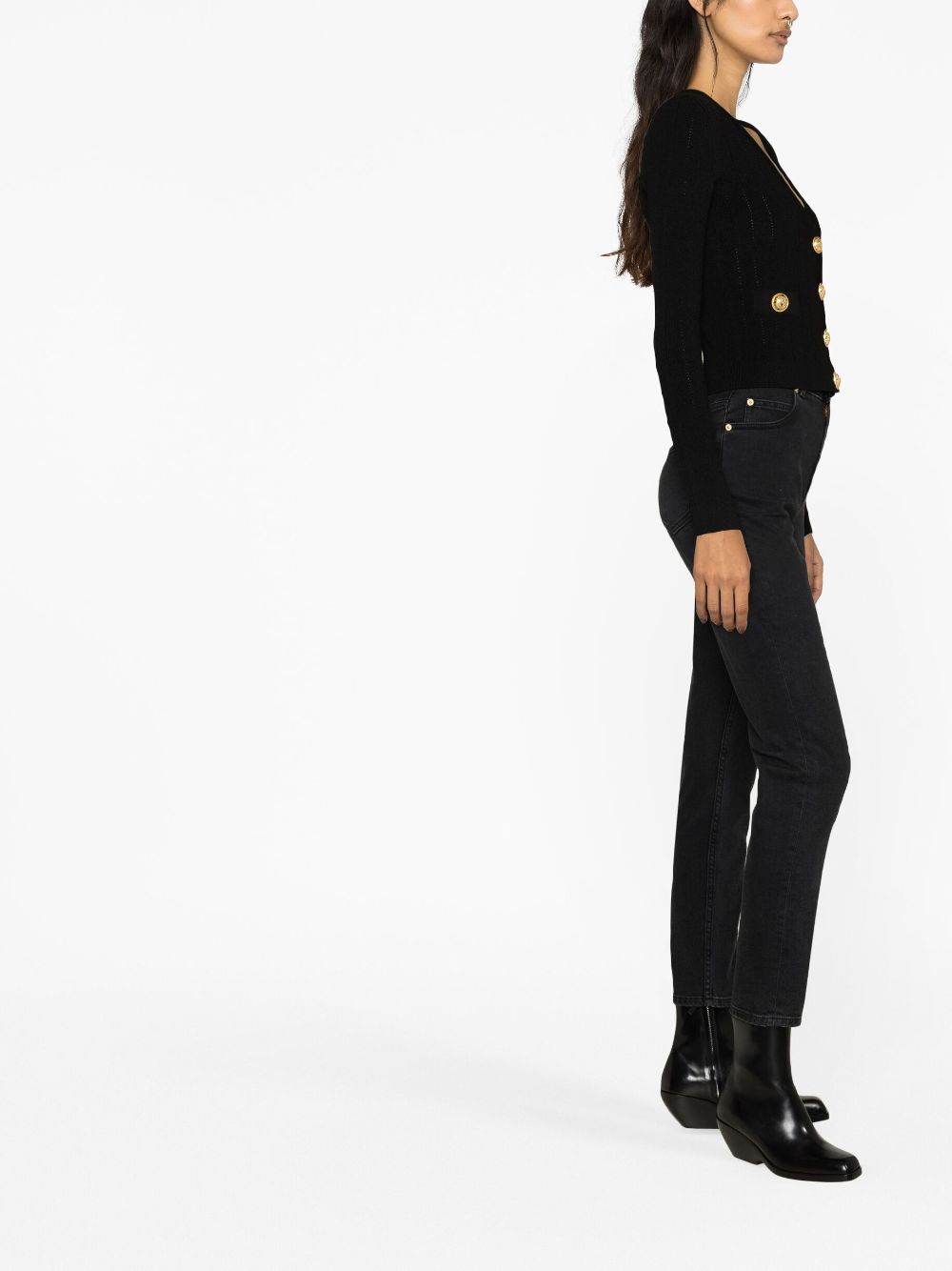 Balmain V-Neck Cardigan