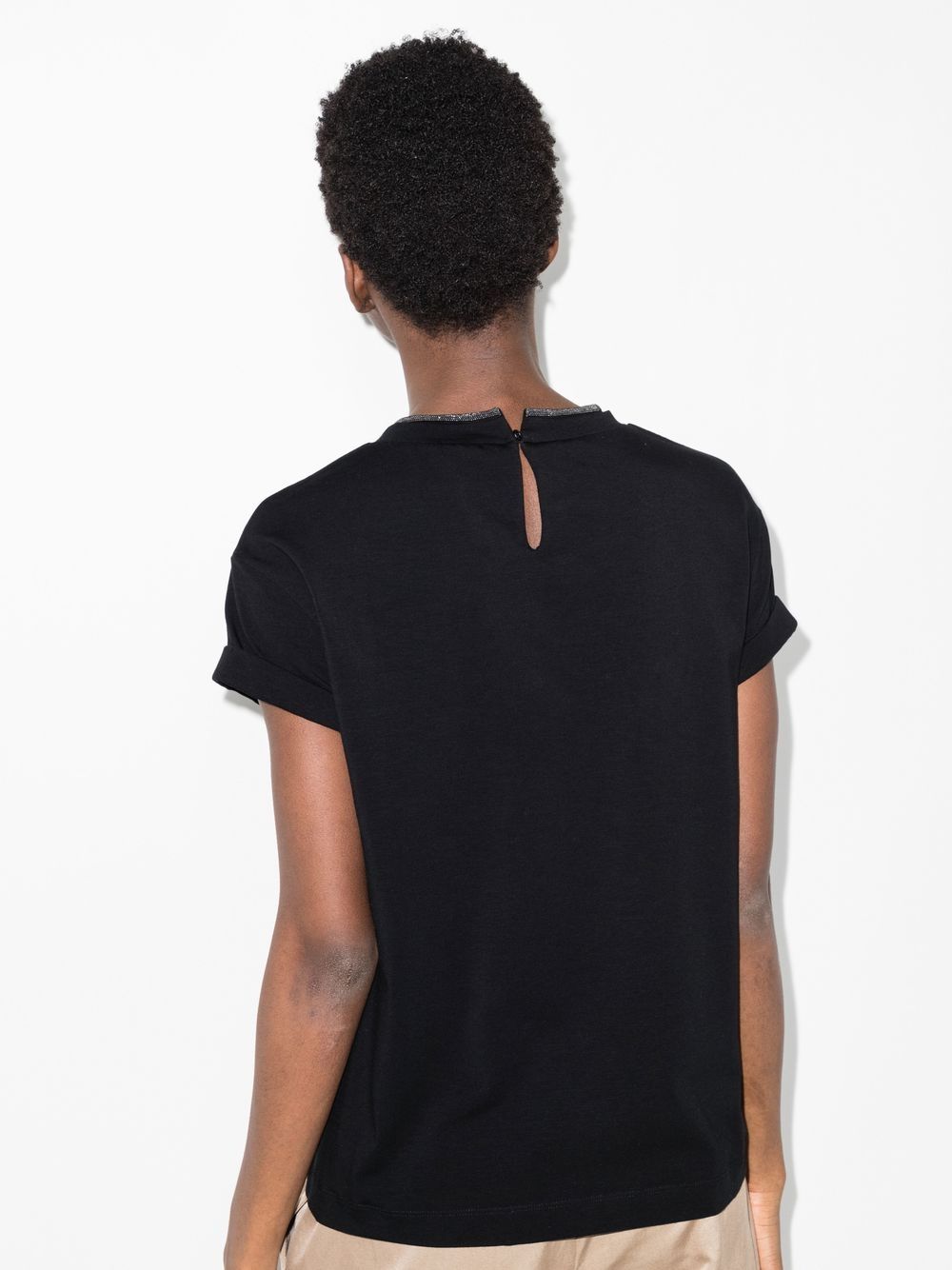 Brunello Cucinelli T-Shirt And Black Polo