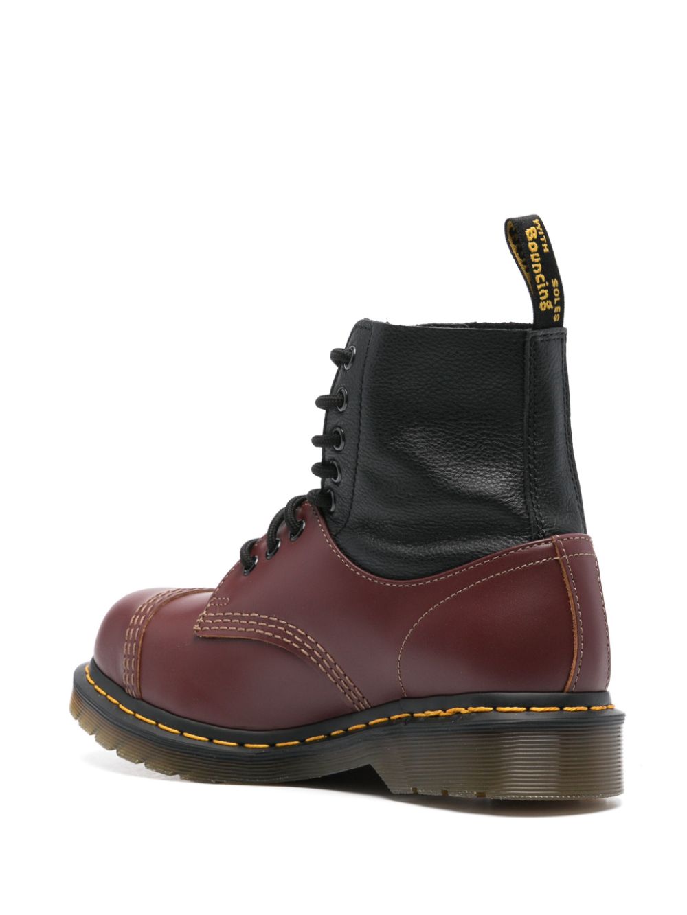 Mm6 Maison Margiela X Dr Martens Boots Bordeaux