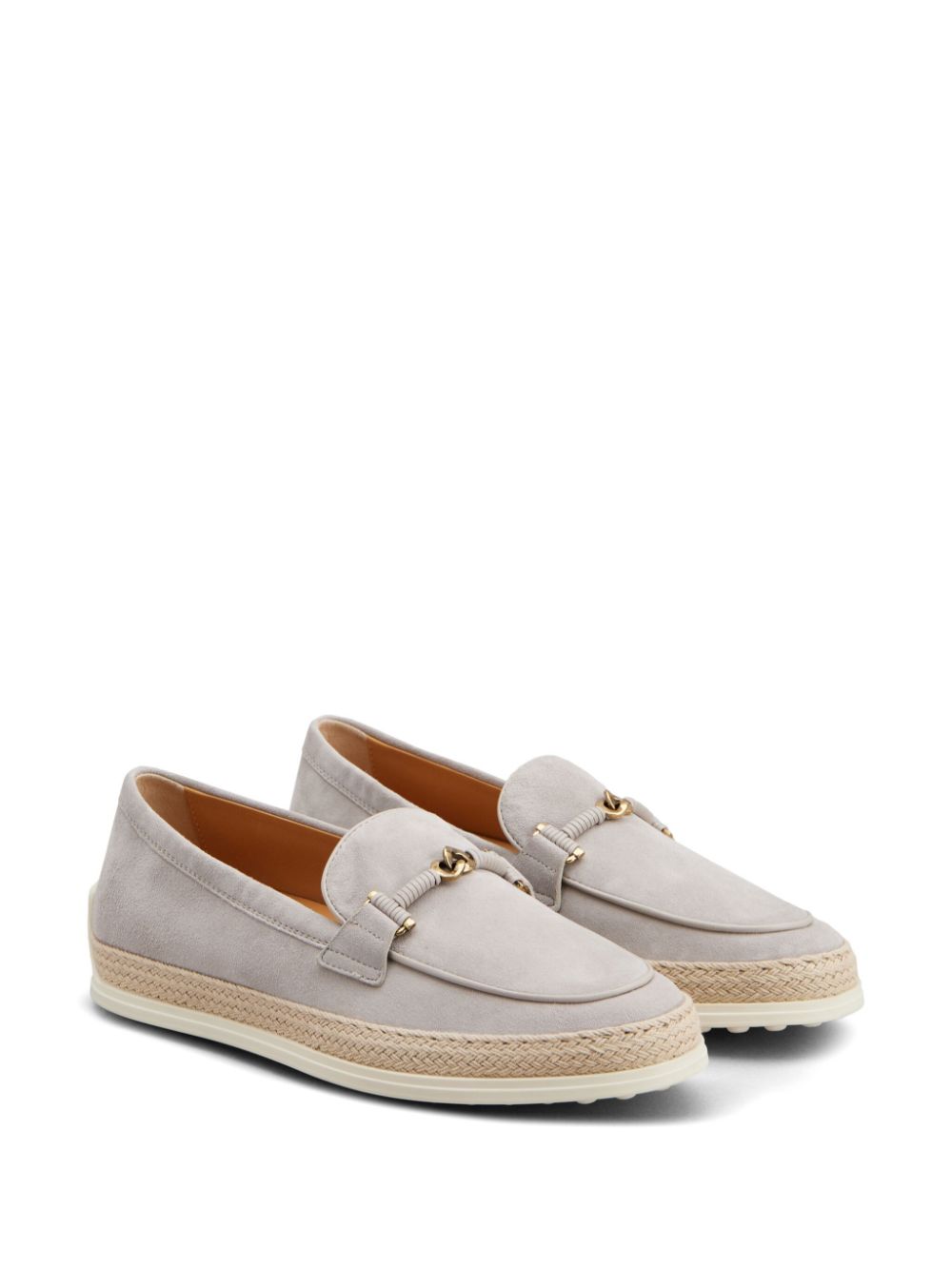 Tods Flat Shoes Grey Light