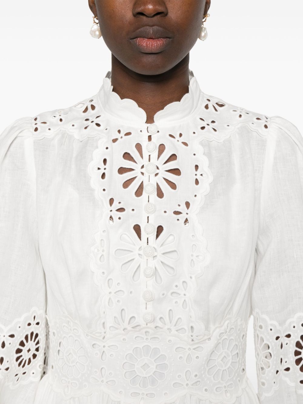 Zimmermann White Dress