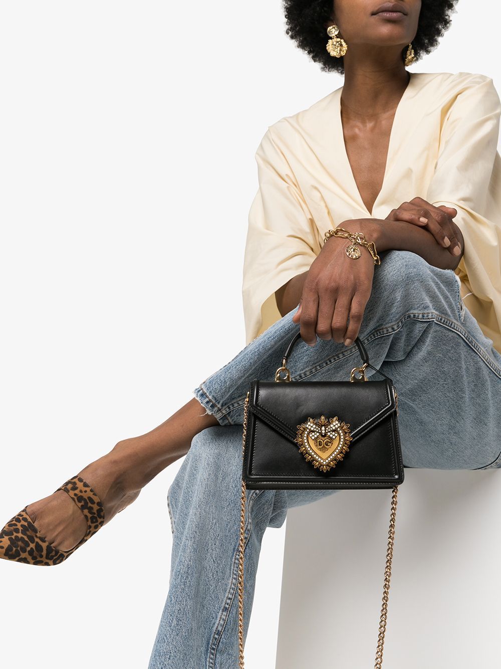 Dolce & Gabbana Small Devotion Tote Bag