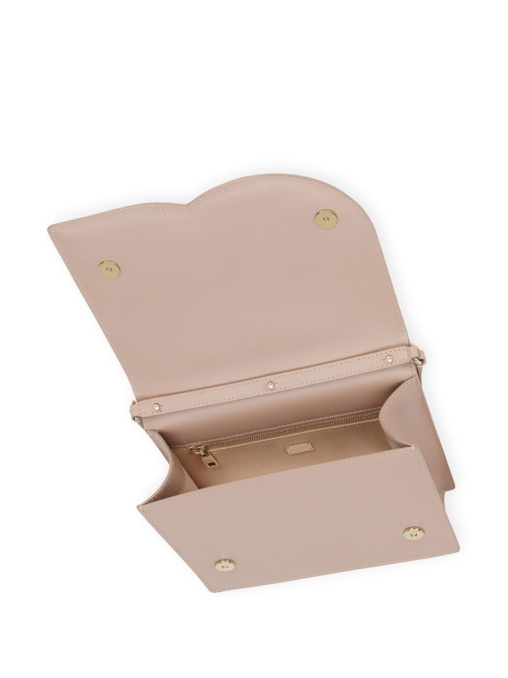 Dolce & Gabbana Calfskin Dg Logo Crossbody Bag