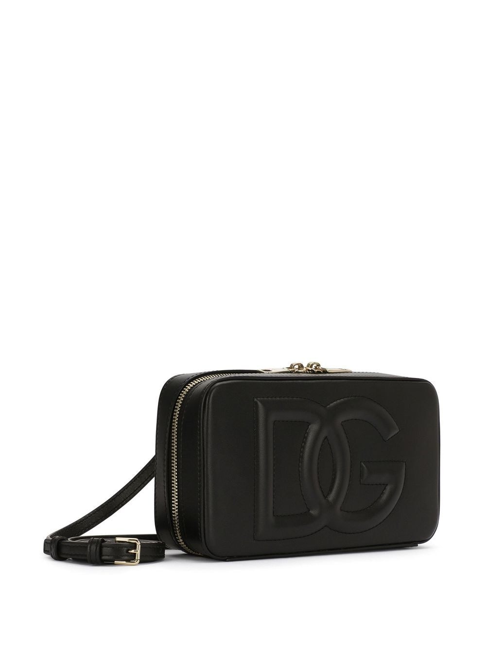 Dolce & Gabbana Small Calfskin Dg Logo Camera Bag