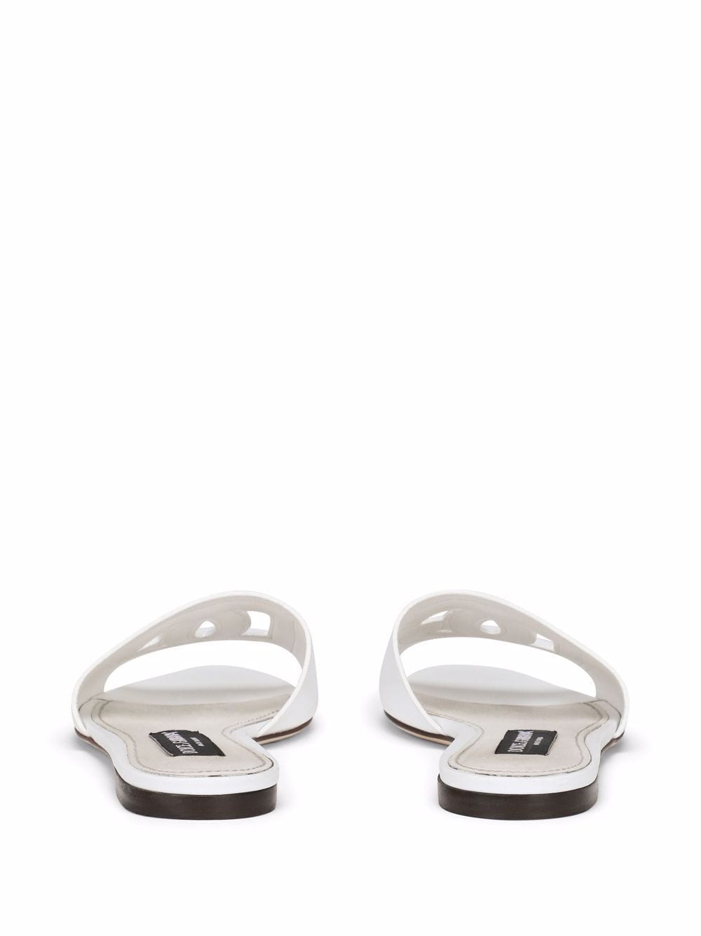 Dolce & Gabbana Dg Logo Leather Sandals
