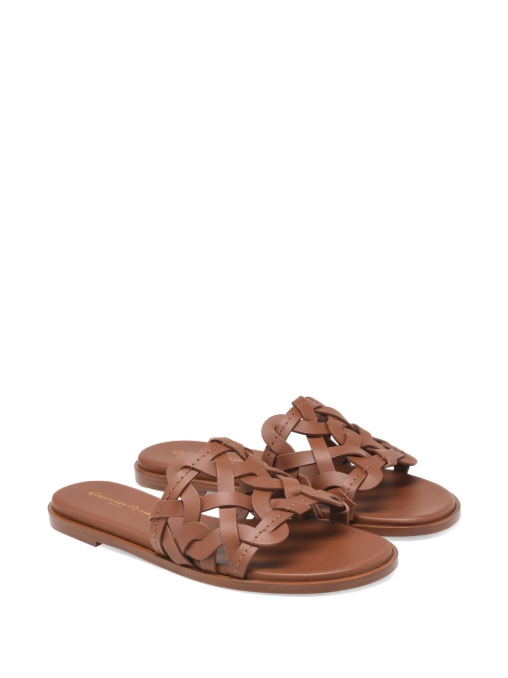 Gianvito Rossi Sandals Brown Leather