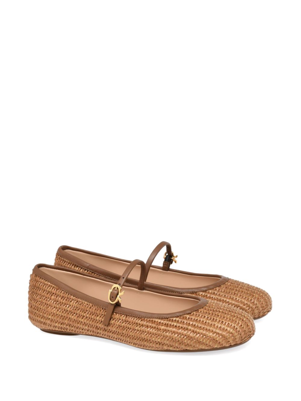 Gianvito Rossi Flat Shoes Leather Brown