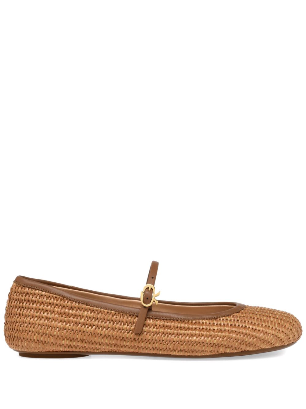 Gianvito Rossi Flat Shoes Leather Brown