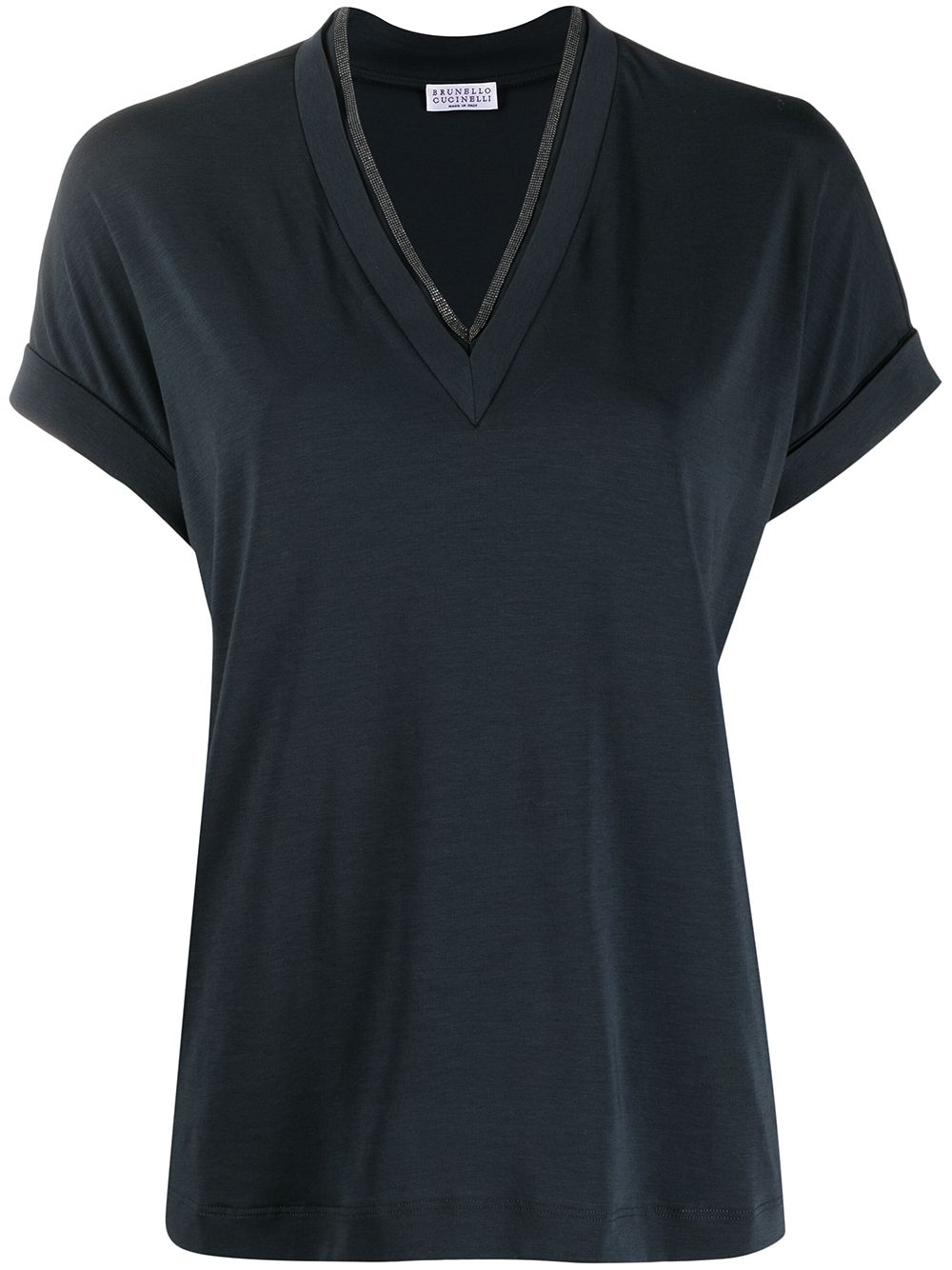 Brunello Cucinelli T-Shirt And Blue Polo