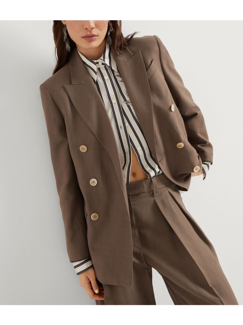 Brunello Cucinelli Brown Jackets