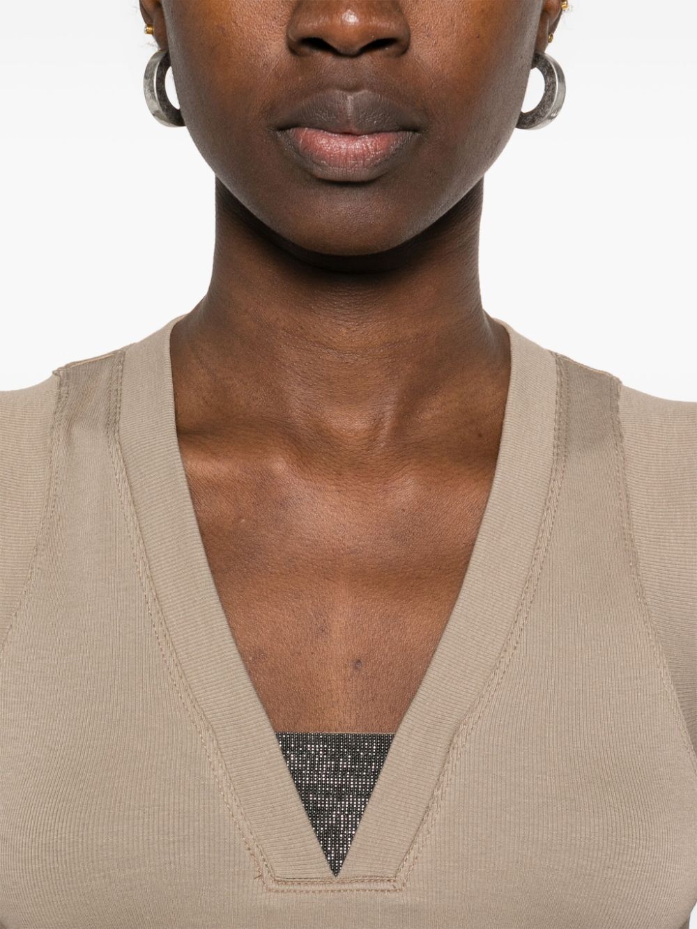 Brunello Cucinelli Beige Top