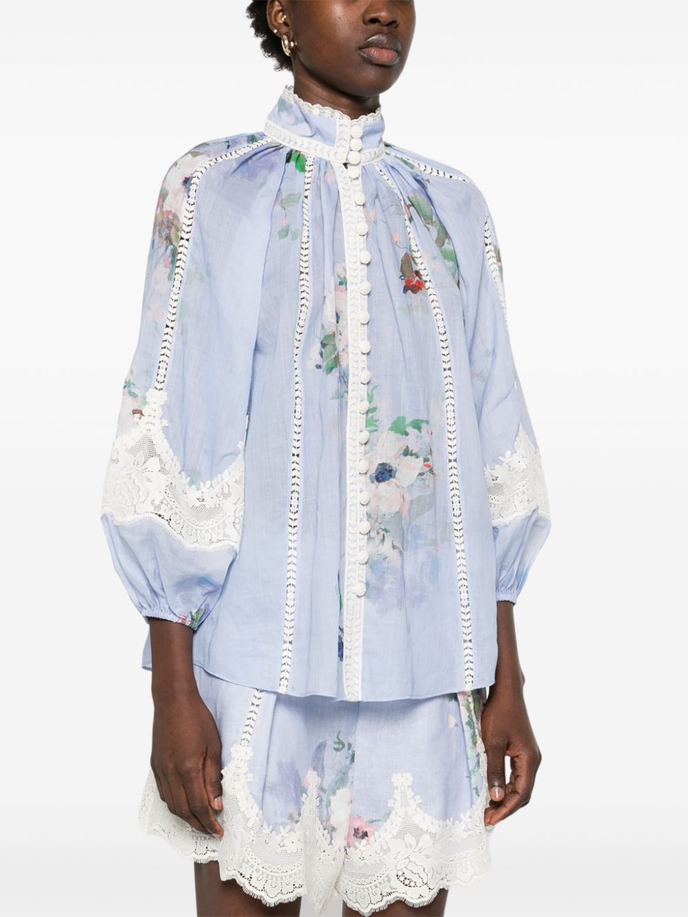 Zimmermann Blue Clear Shirt