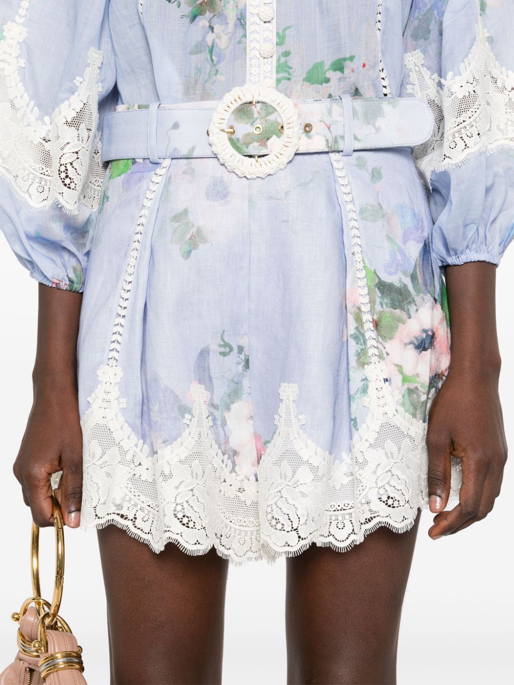 Zimmermann Blue Clear Shorts