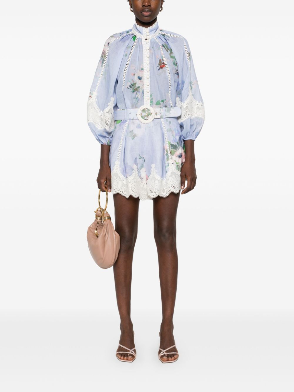 Zimmermann Blue Clear Shorts