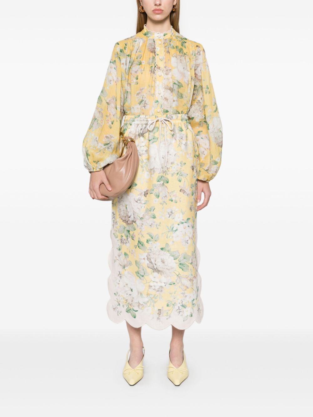 Zimmermann Yellow Shirt