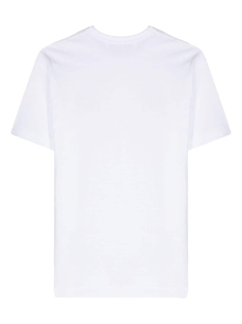 Comme Des Garcons T-Shirt And White Polo