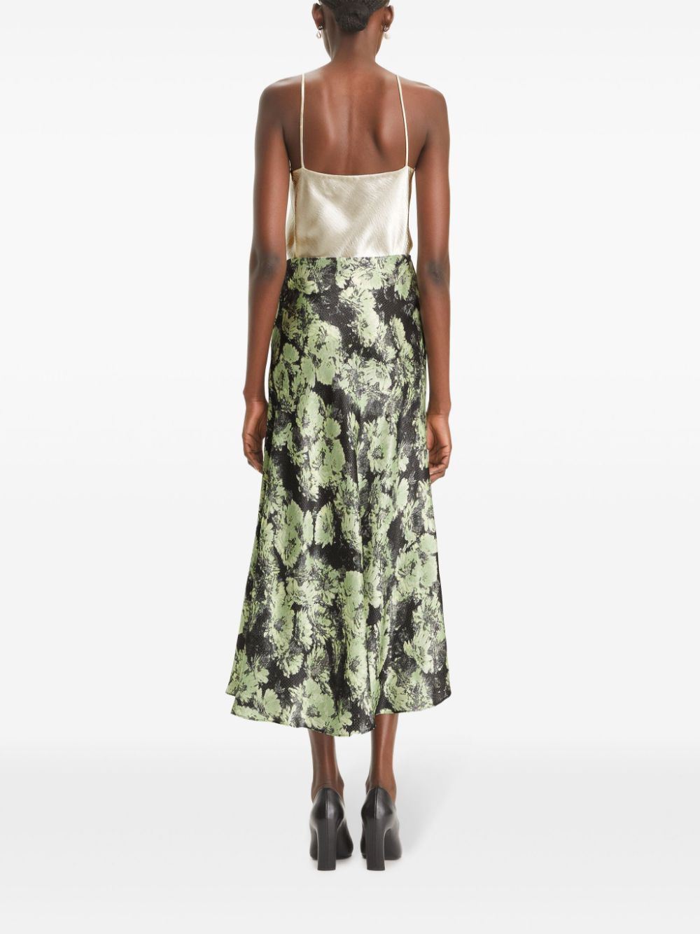 Tory Burch Green Skirt