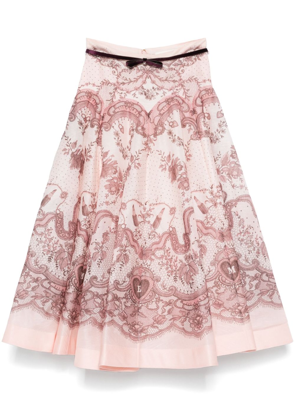 Zimmermann Pink Skirt